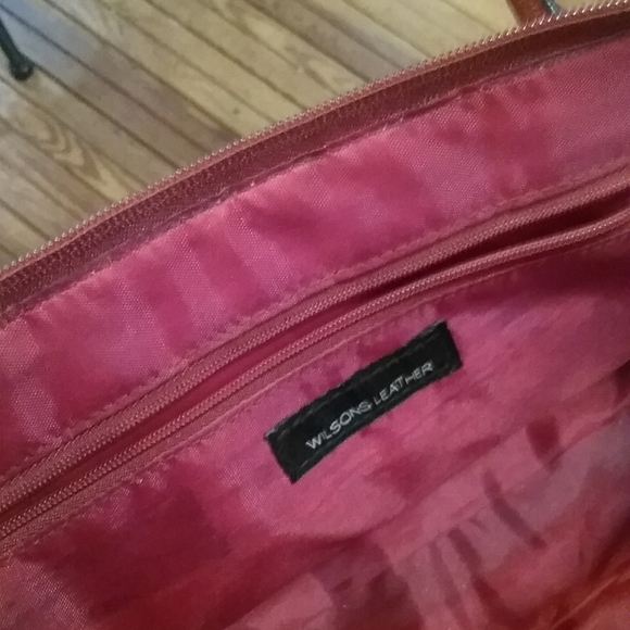Wilson Leather bag reddish brown - Picture 7 of 10